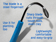 CobraHead Short Handle Weeder & Cultivator