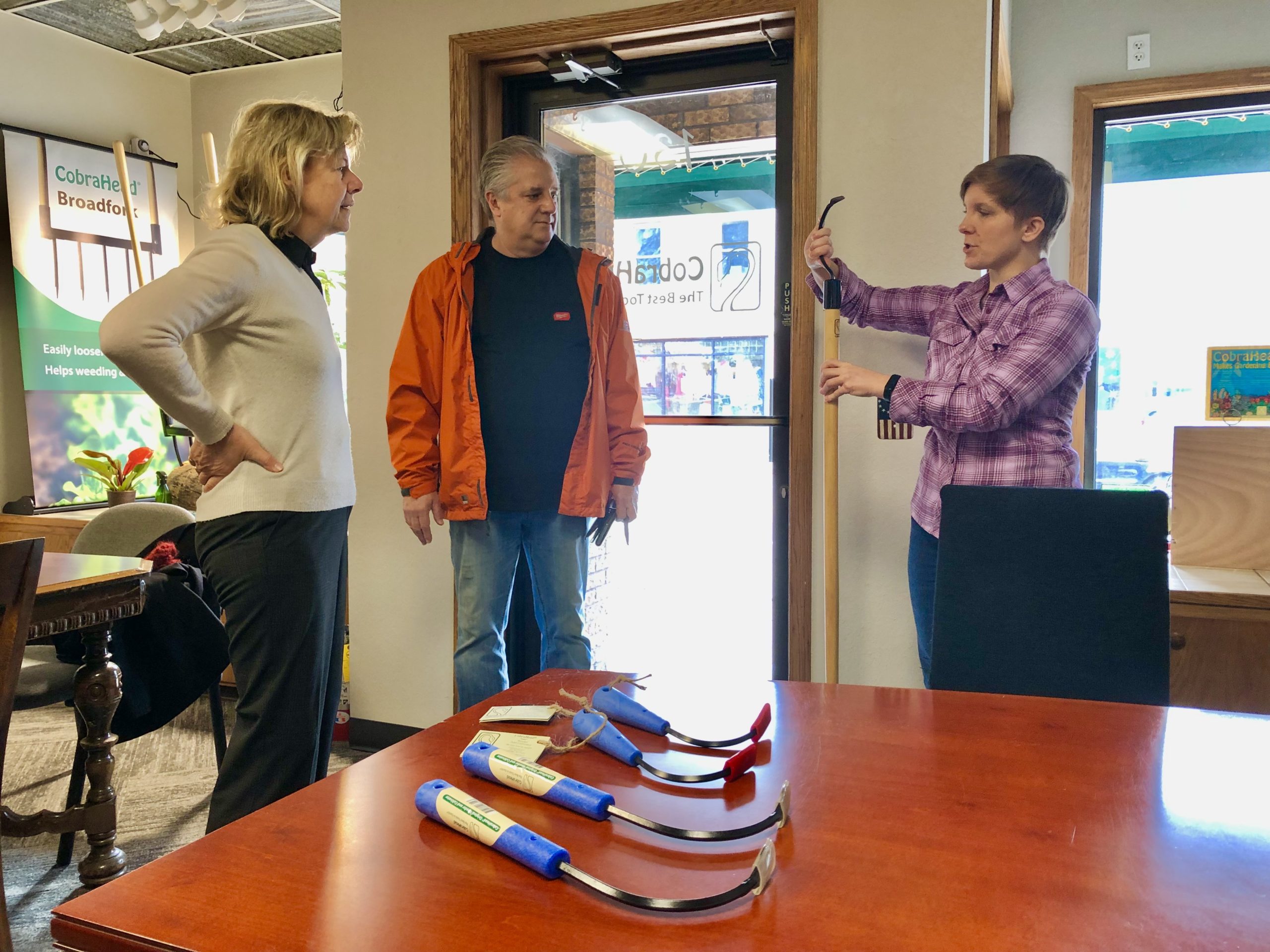 Visit from a Senator
