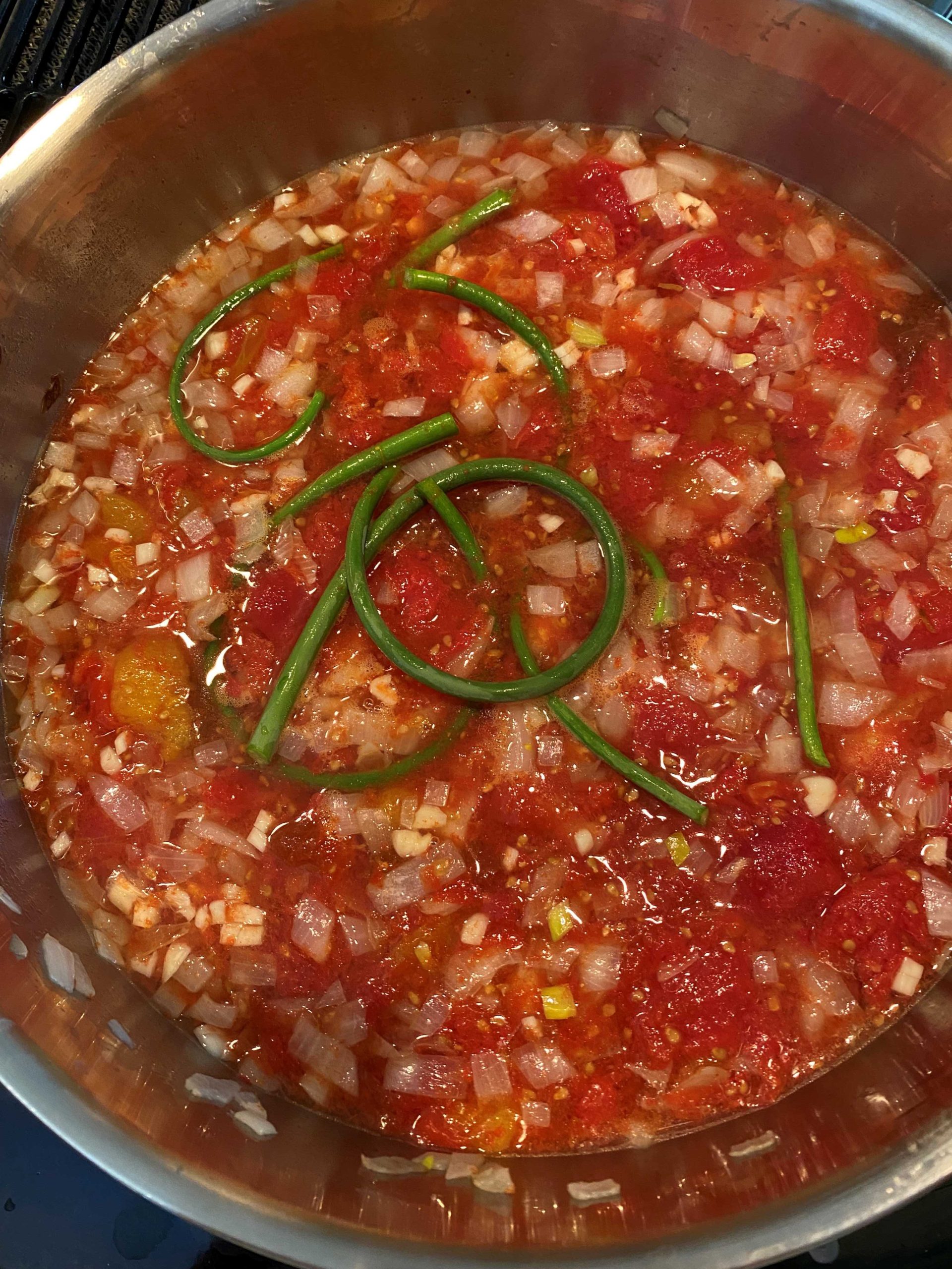 Ten Tomato Spaghetti Sauce, mas o menos